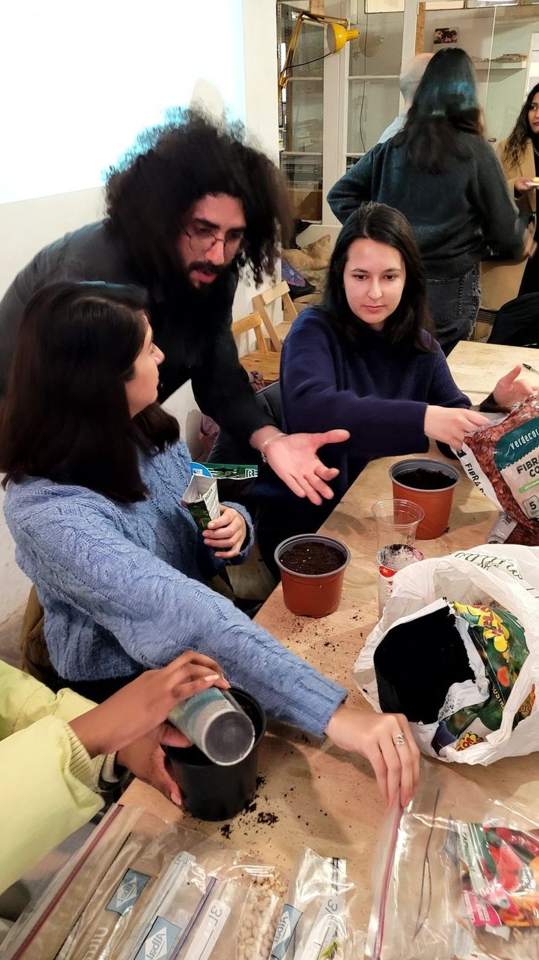 Biomaterial and permaculture