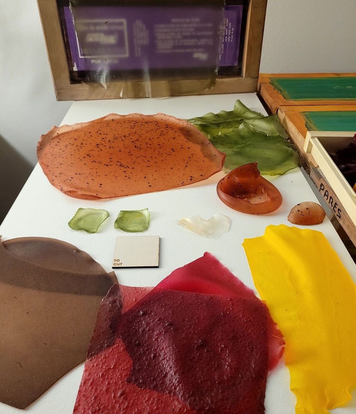 Biomaterial experiments
